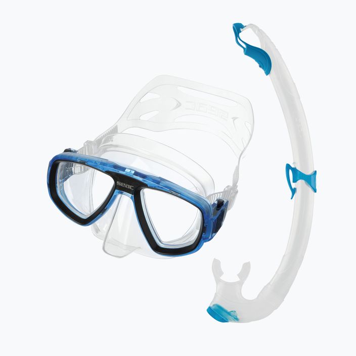 Комплект для підводного плавання SEAC Extreme світло-блакитний