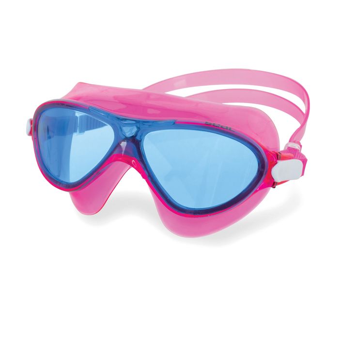 Дитяча маска для плавання SEAC Riky рожева 2