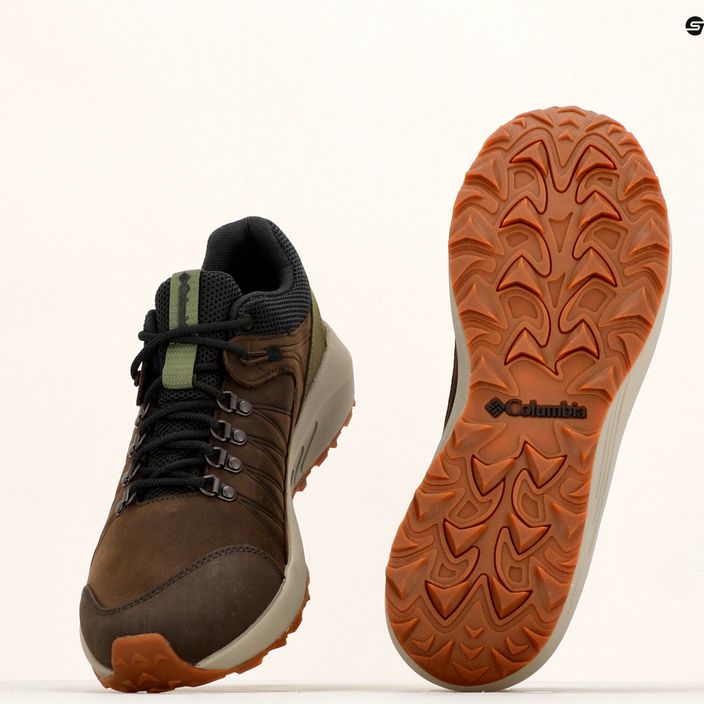 Взуття трекінгове чоловіче Columbia Trailstorm Crest Wp cordovan/black 22