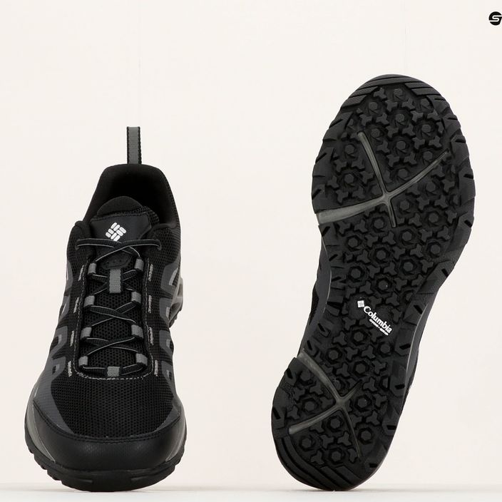 Взуття туристичне чоловіче Columbia Vapor Vent black/white 20