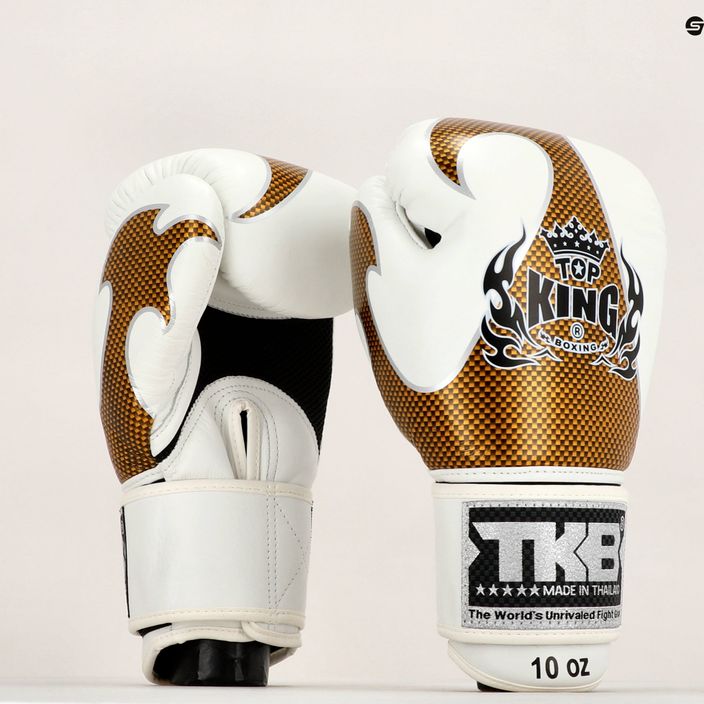 Рукавиці боксерські Top King Muay Thai Empower білі TKBGEM-01A-WH 7