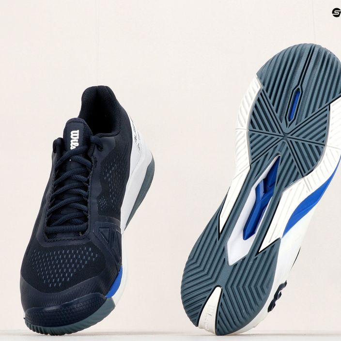 Кросівки для тенісу Wilson Rush Pro 4.0 сині WRS330650 21