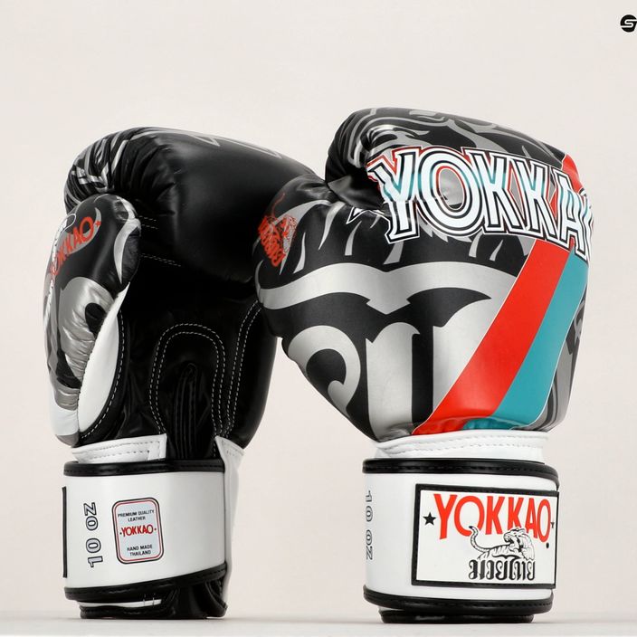 Рукавиці боксерські YOKKAO 90'S чорні BYGL-90-1 8