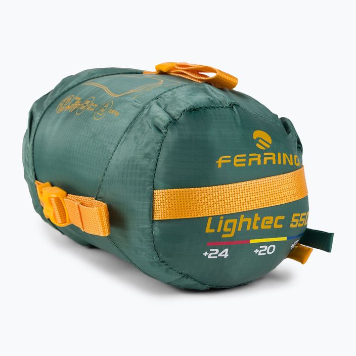 Спальний мішок Ferrino Lightech 550 green 7