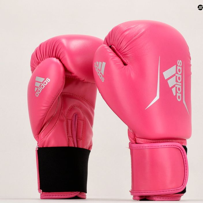 Рукавиці воксерські adidas Speed 50 рожеві ADISBG50 7
