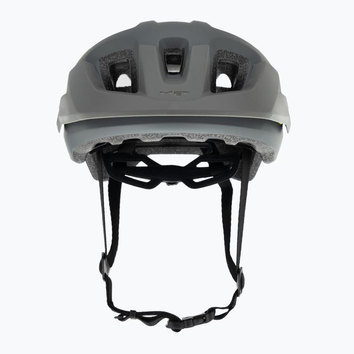 Велосипедний шолом MET Echo сірий матовий 2