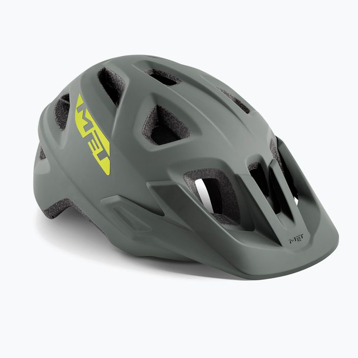 Велосипедний шолом MET Echo сірий матовий 6