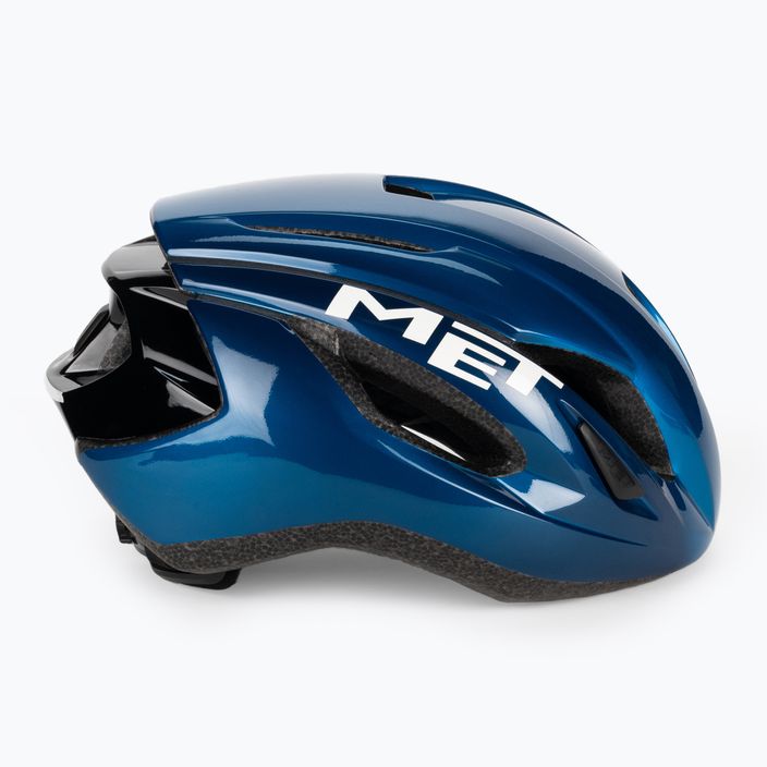 Шолом велосипедний MET Strale блакитний 3HM107CE00MBL2 3