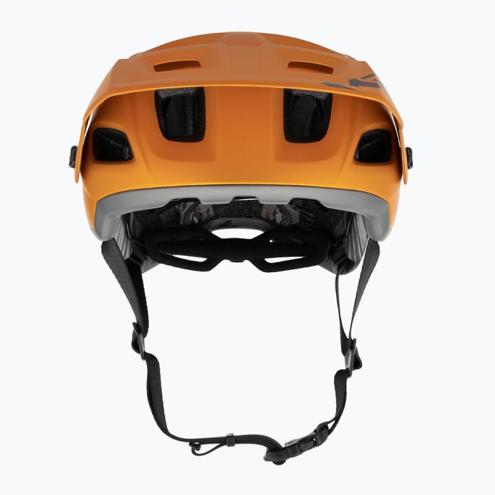 Велосипедний шолом MET Terranova помаранчевий/титановий металік матовий 2