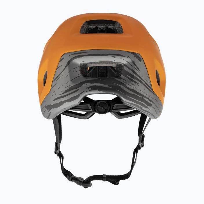 Велосипедний шолом MET Terranova помаранчевий/титановий металік матовий 3