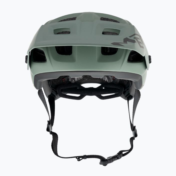 Велосипедний шолом MET Terranova шавлія зелений/чорний матовий 2