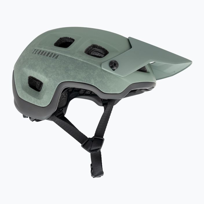Велосипедний шолом MET Terranova шавлія зелений/чорний матовий 4
