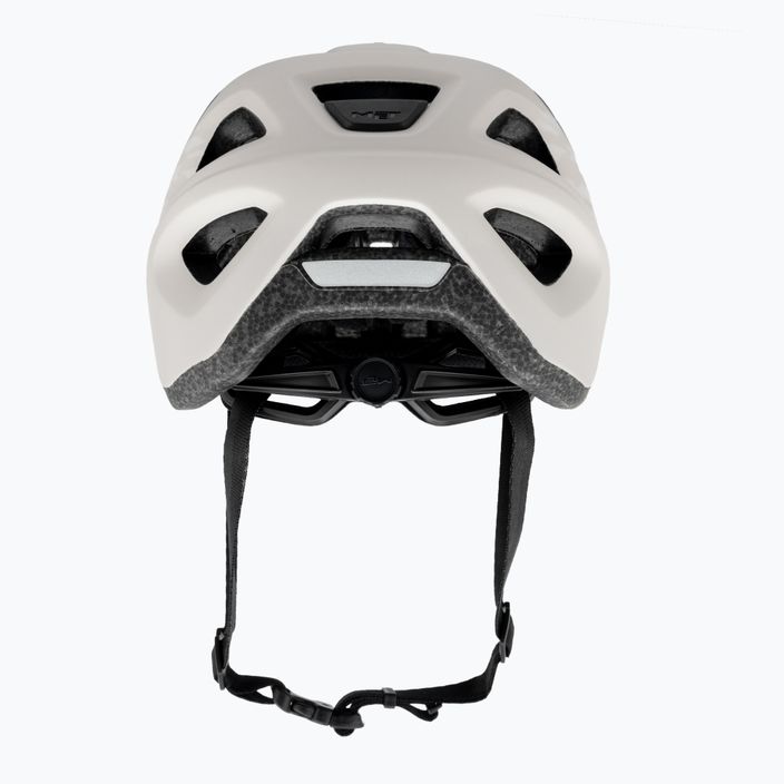 Велосипедний шолом MET Echo біло-бронзовий матовий 3