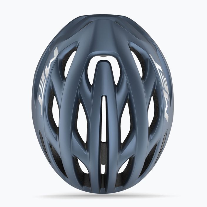 Велосипедний шолом MET Estro Mips темно-синій/бірюзовий матовий 7
