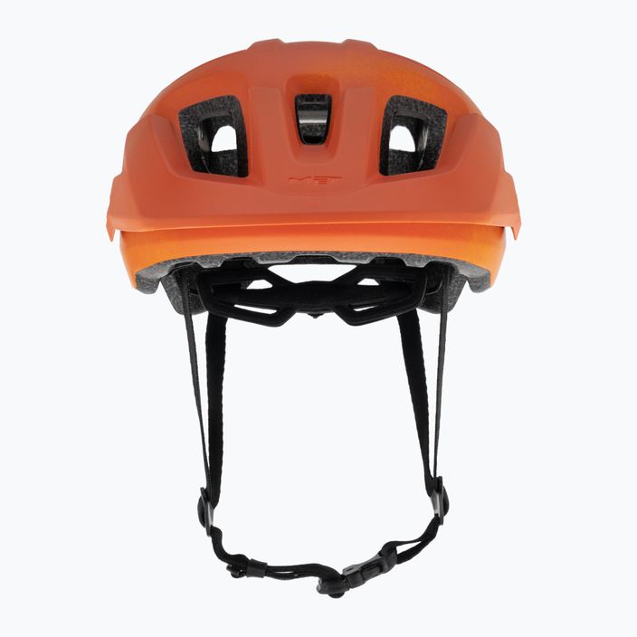 Велосипедний шолом MET Echo помаранчевий іржавий матовий 2