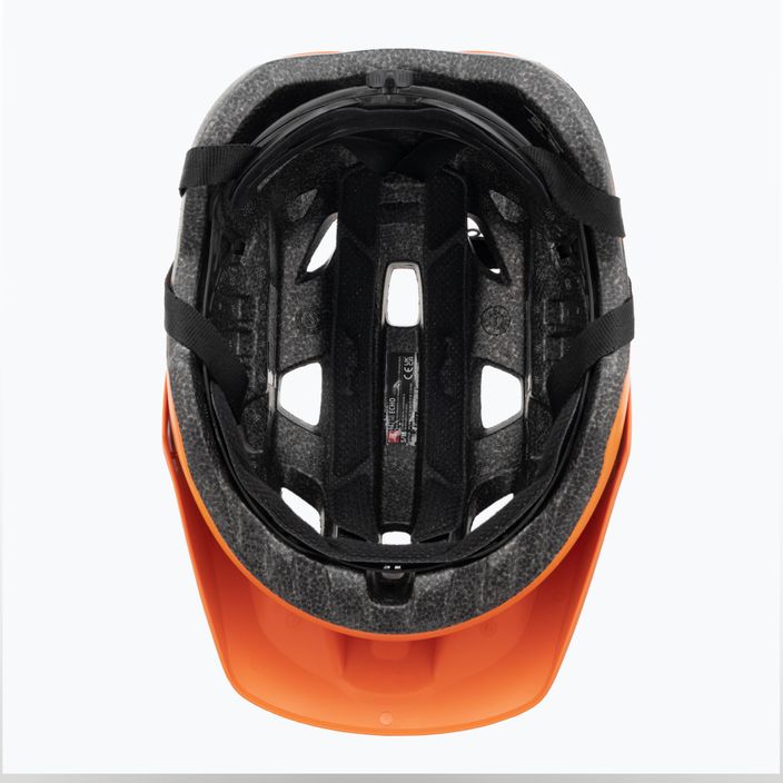 Велосипедний шолом MET Echo помаранчевий іржавий матовий 5