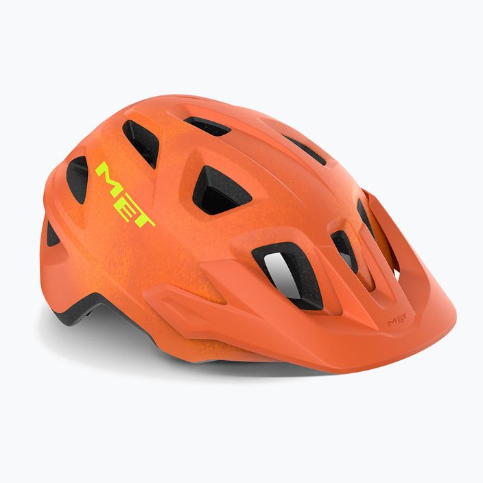 Велосипедний шолом MET Echo помаранчевий іржавий матовий 6