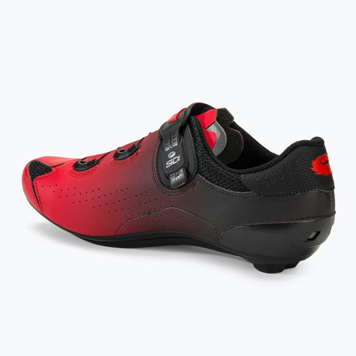 Чоловічі дорожні туфлі Sidi Genius 10 червоно-чорні 3