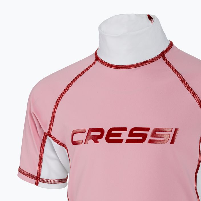 Футболка для плавання дитяча Cressi Rash Guard S/SL pink 3