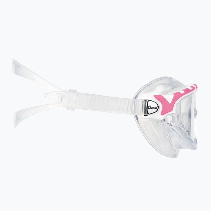 Маска для плавання Cressi Skylight clear/white/pink 3
