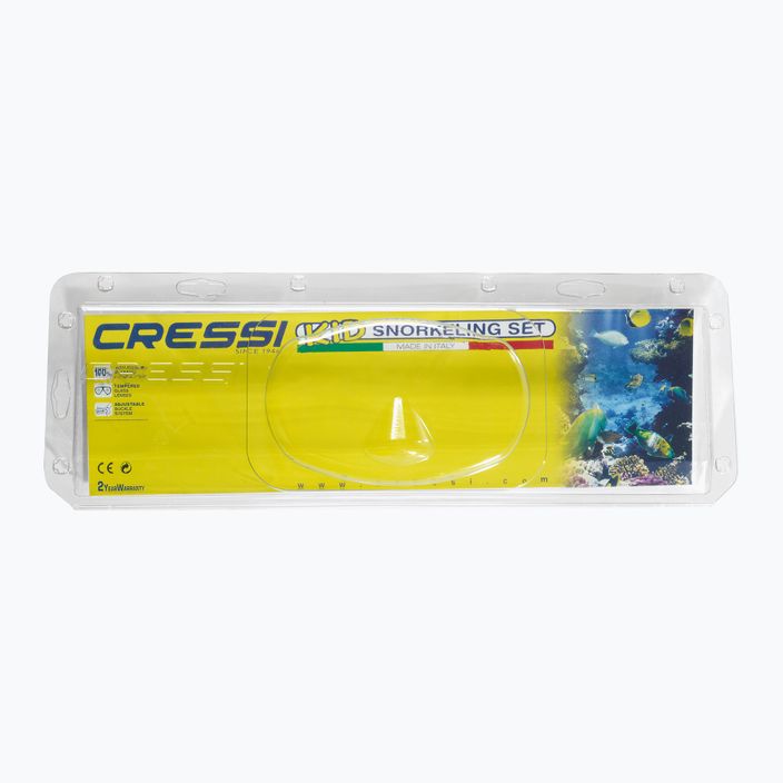 Дитячий комплект для підводного плавання Cressi Marea + топ жовтий 2