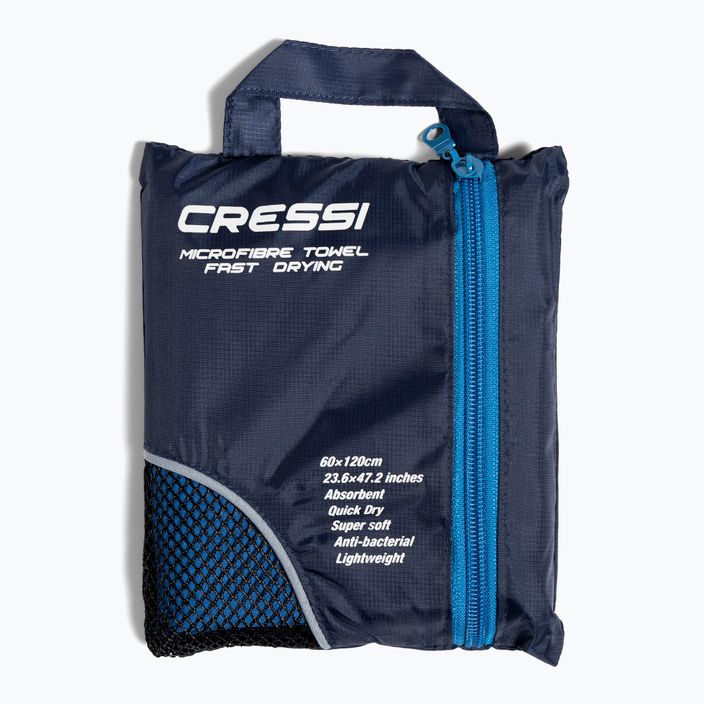 Рушник швидковисихаючий Cressi Microfibre Fast Drying blue 5