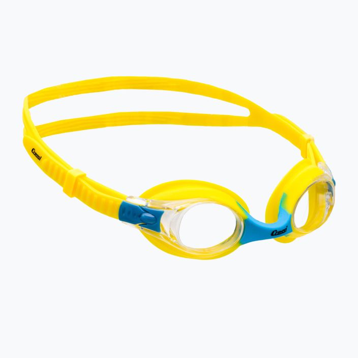 Окуляри для плавання дитячі Cressi Dolphin 2.0 yellow/blue