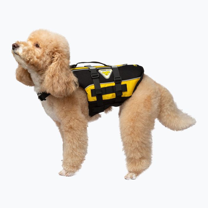 Жилет страхувальний для собаки Cressi Dog Life Jacket black/yellow