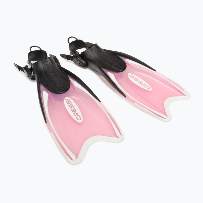 Набір для дайвінгу дитячий Cressi Mini Palau Bag clear/pink 2