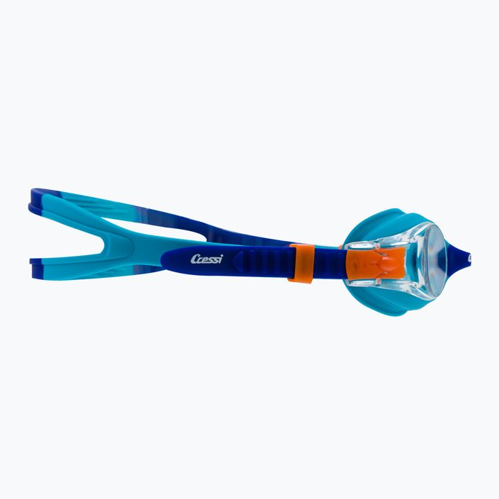 Окуляри для плавання дитячі Cressi Dolphin 2.0 azure/blue 3