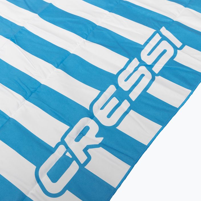 Рушник швидковисихаючий Cressi Microfiber Stripe aquamarine 3