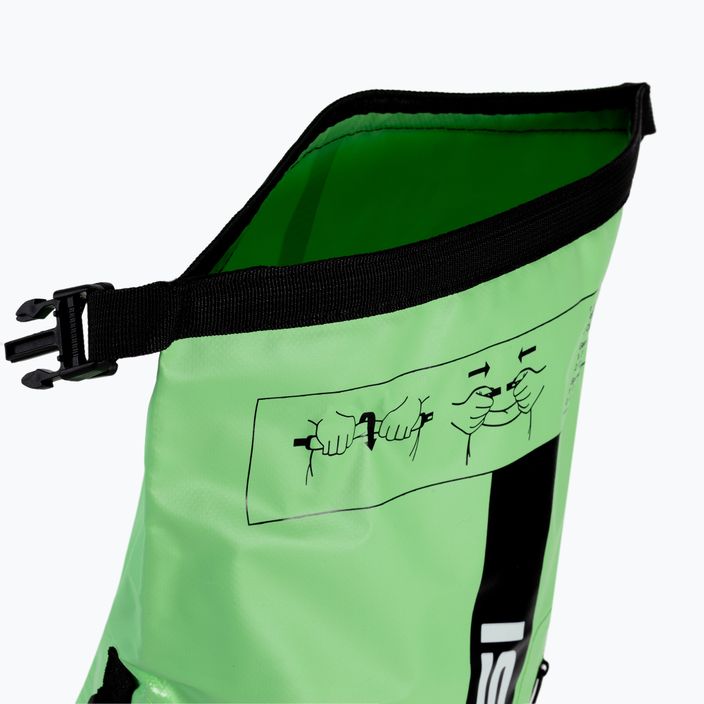 Водонепроникний мішок Cressi Dry Bag Premium 20 l black/fluo green 6