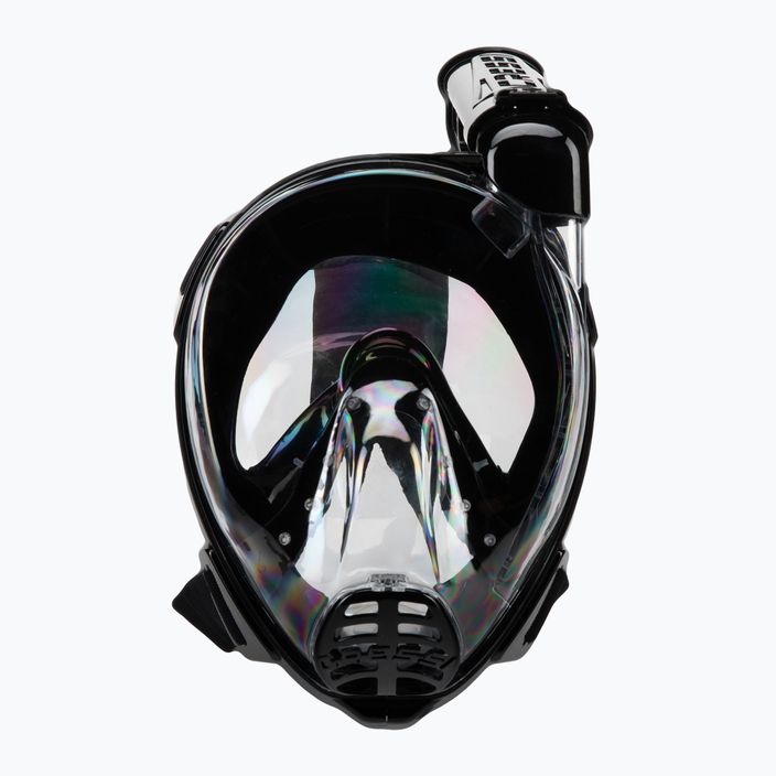 Повнолицева маска для снорклінгу Cressi Baron Full Face black/black 2