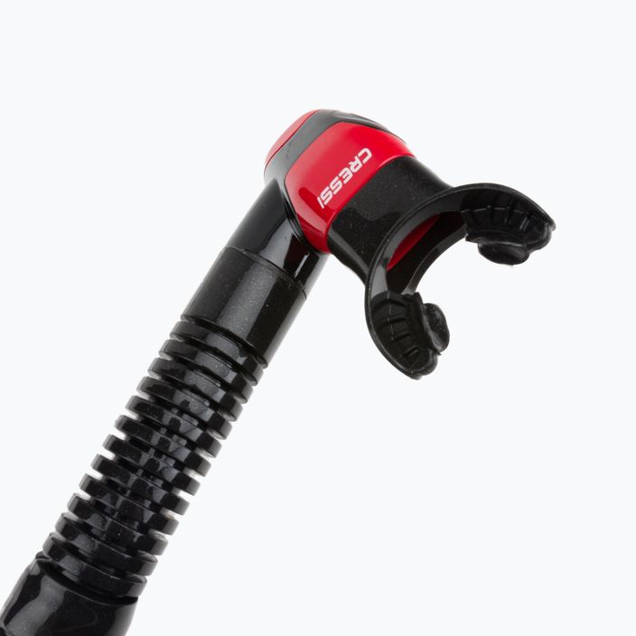 Трубка для дайвінгу Cressi Itaca Ultra Dry black/red 2
