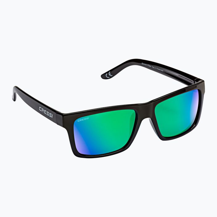 Сонцезахисні окуляри Cressi Bahia Floating black/green mirrored 5