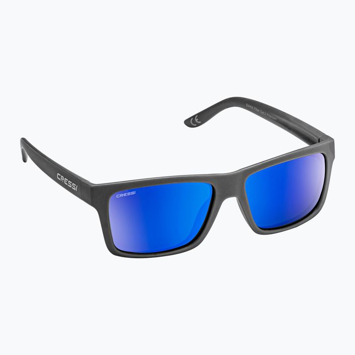 Сонцезахисні окуляри Cressi Bahia Floating charcoal/blue mirrored 5