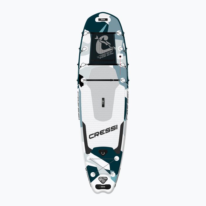 SUP-дошка  Cressi Tiger Shark Multitask iSUP 10'2'' aquamarine camo 2