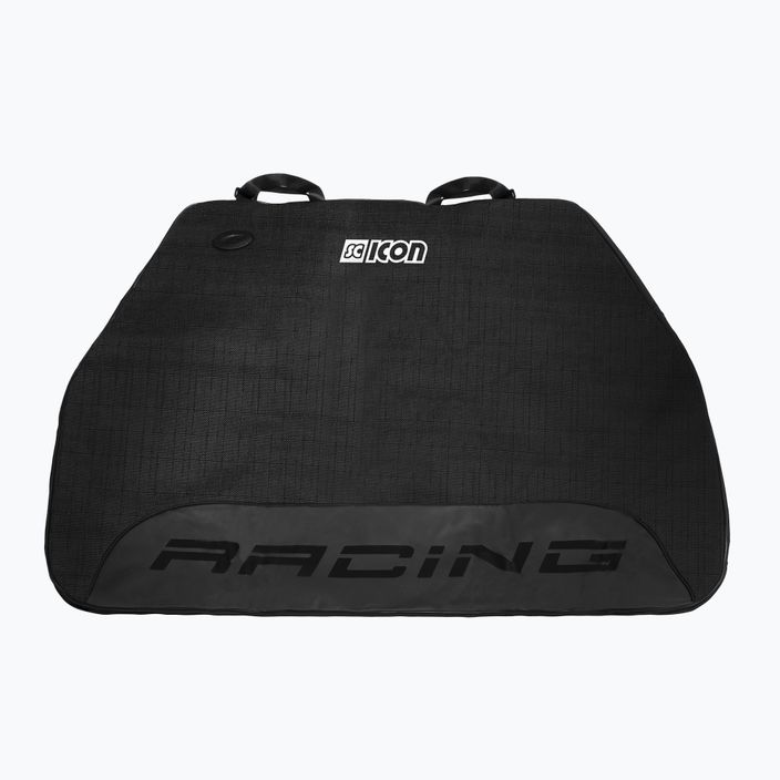 Сумка велосипедна SCICON Soft Bike Bag Travel Plus Racing чорна TP054000909