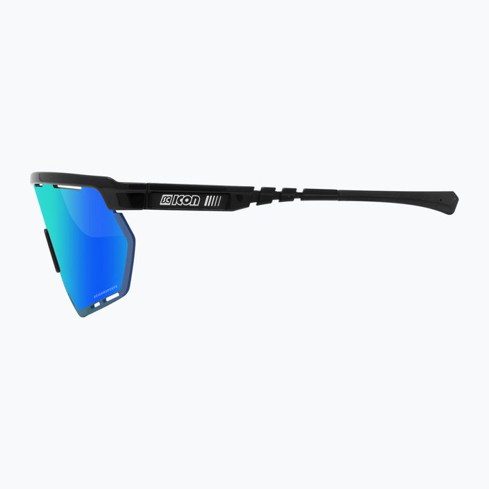 Окуляри велосипедні SCICON Aerowing black gloss/scnpp multimirror blue EY26030201 4