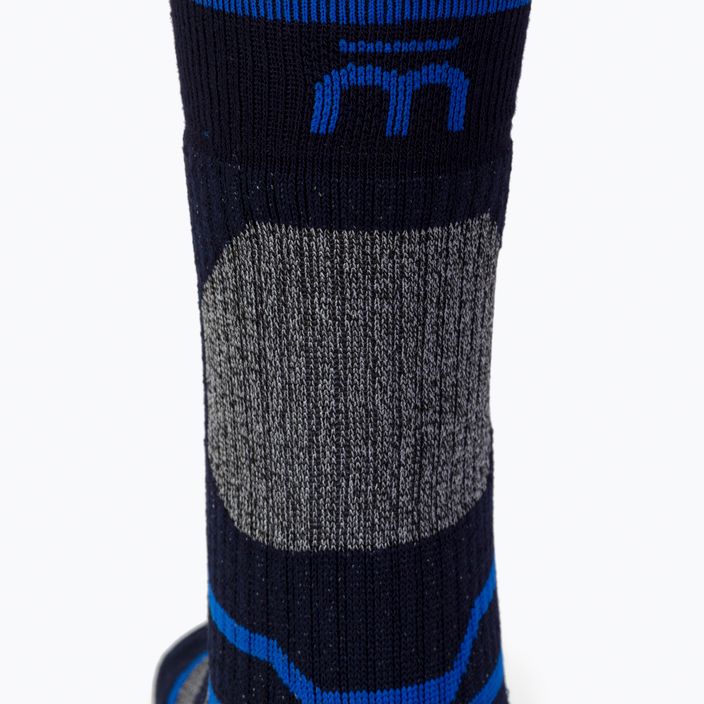Шкарпетки для трекінгу Mico Medium Weight Trek Crew Extra Dry сині CA03058 3