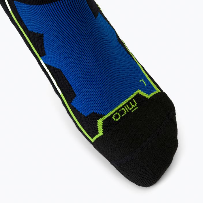 Шкарпетки для скітуру Mico Medium Weight Warm Control Ski Touring блакитні CA00281 3