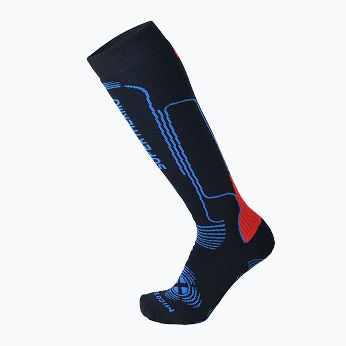 Шкарпетки лижні Mico Heavy Weight Superthermo Primaloft Ski блакитні CA00116 4