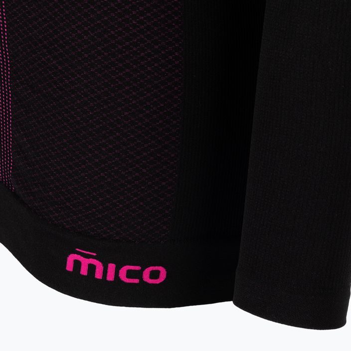 Термобілизна дитяча Mico Extra Dry Kit чорно-рожева BX02826 7