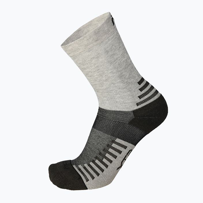 Шкарпетки для трекінгу Mico Medium Weight Crew Outdoor Tencel сірі CA01550 4