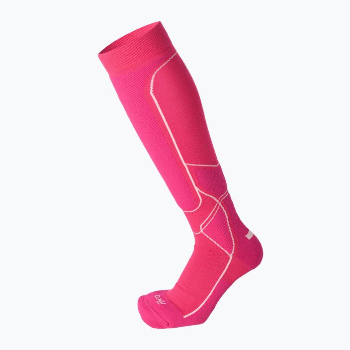 Шкарпетки лижні  жіночі Mico Medium Weight Warm Control Ski рожеві CA00226 4