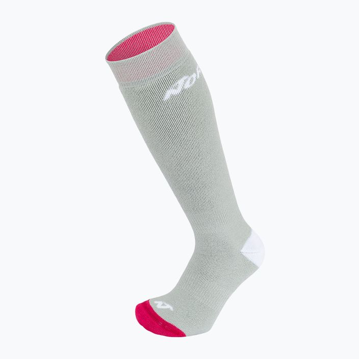 Шкарпетки лижні дитячі Nordica Multisports Winter Jr 2 pary lt grey/coral/white 7