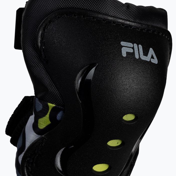 Набір протекторів для дітей FILA FP Gears black/yellow 6