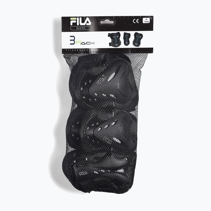 Набір чоловічих протекторів FILA FP Gears black/silver 7