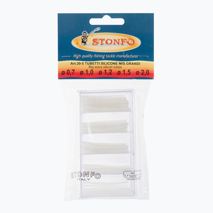Кембрики Stonfo силіконові білі 218530