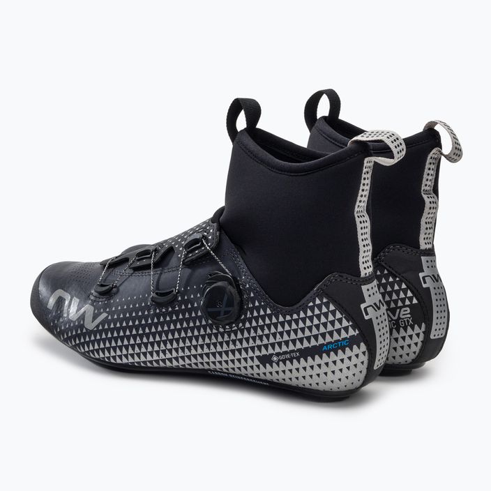 Кросівки велосипедні шосе чоловічі Northwave Celsius R Arctic GTX carbon grey/reflective 3